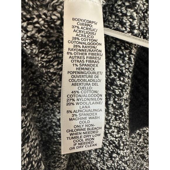 Loft Small Gray Layering Knit Sleeveless Cowl Neck Sweater Preppy Fall Work Vest - Picture 6 of 10